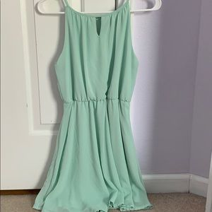 Francesca’s Turquoise Dress